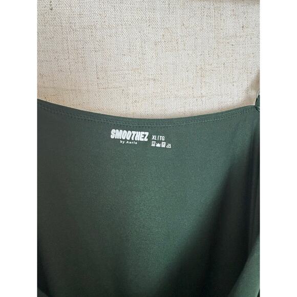 Smoothiez by Aerie Green Scoop Bodysuit Size XL NWT - Picture 4 of 7